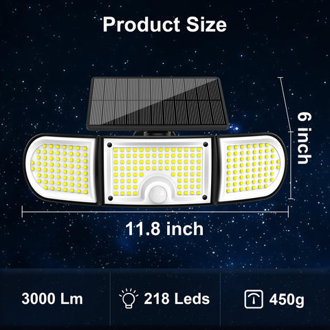 IYGR two-pack solar wall lights for versatile outdoor setups