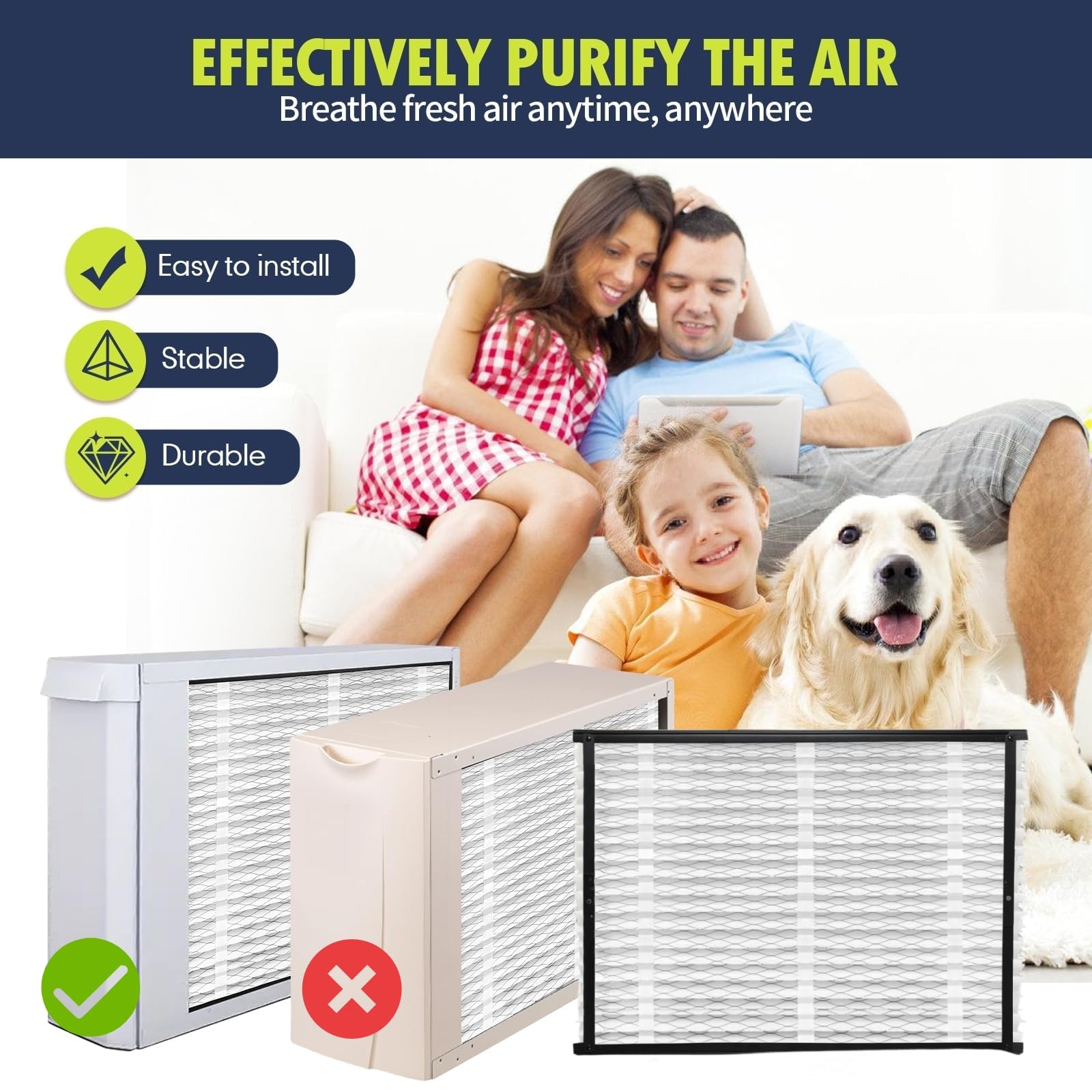 IYOUYA MERV-13 compatible filter for AprilAire purifiers.