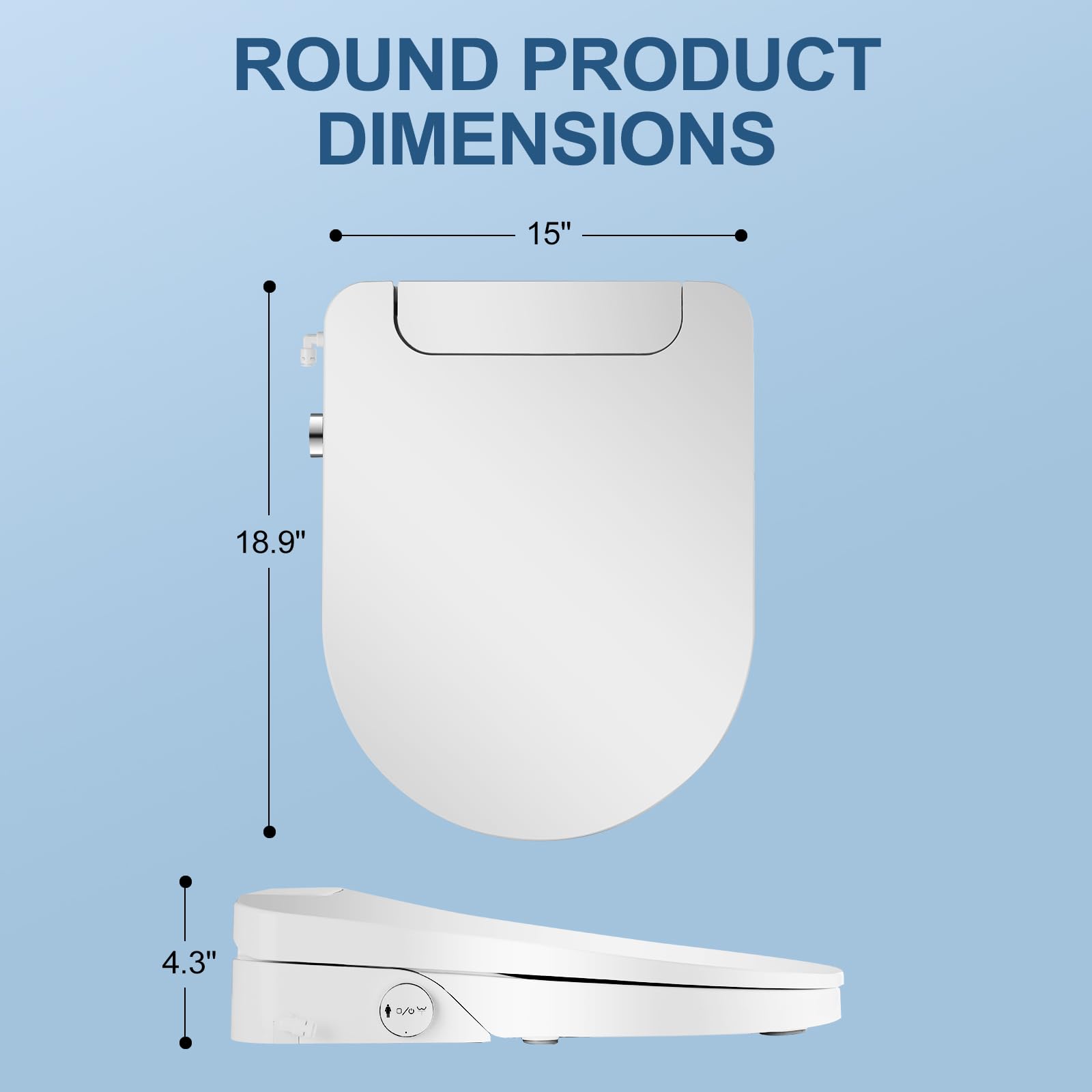 IYTATA self-cleaning stainless steel nozzles for hygienic cleansing