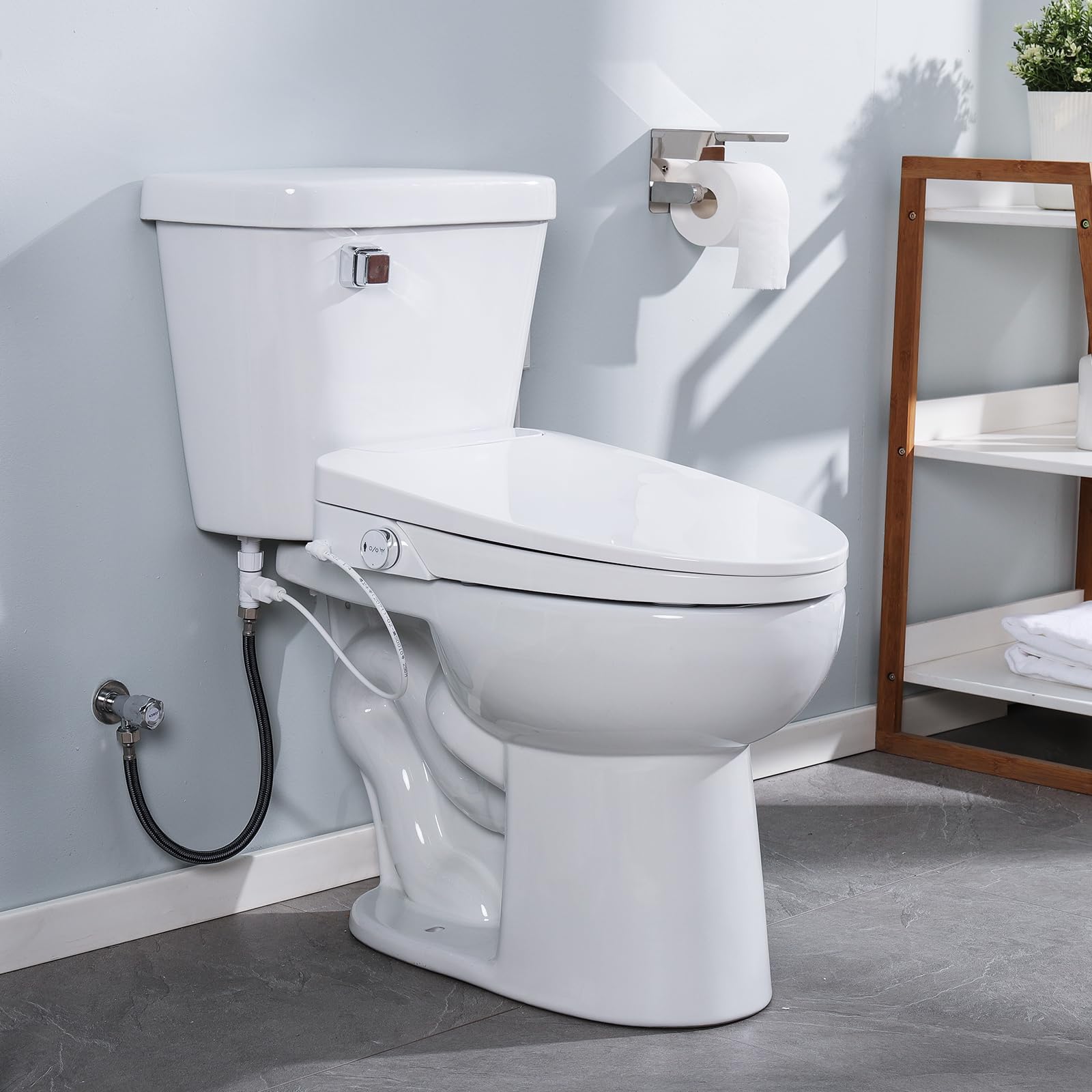 IYTATA electric bidet seat wireless remote for easy control