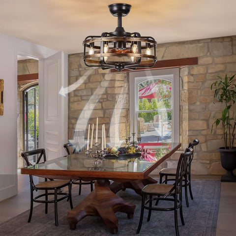 IYUNXI six light configuration brightens spaces with vintage charm