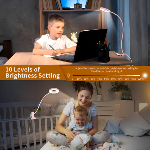 iZELL desk lamp showing 3 color modes for different tasks