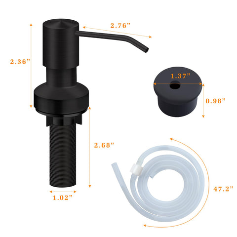 Izolor check-valve prevents leaks along the dispensing line.