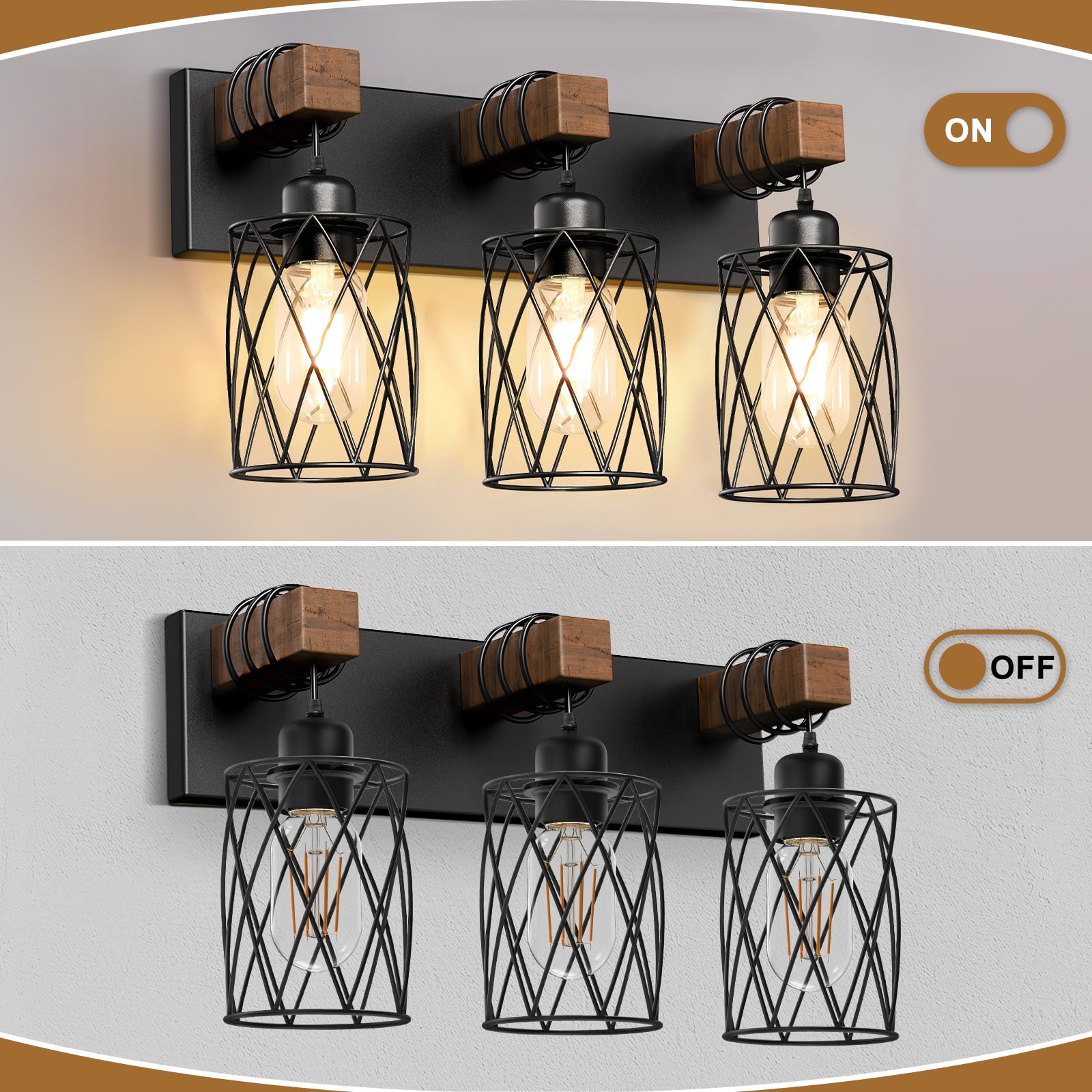 IZORRO bathroom light installation made easy for DIY upgrade