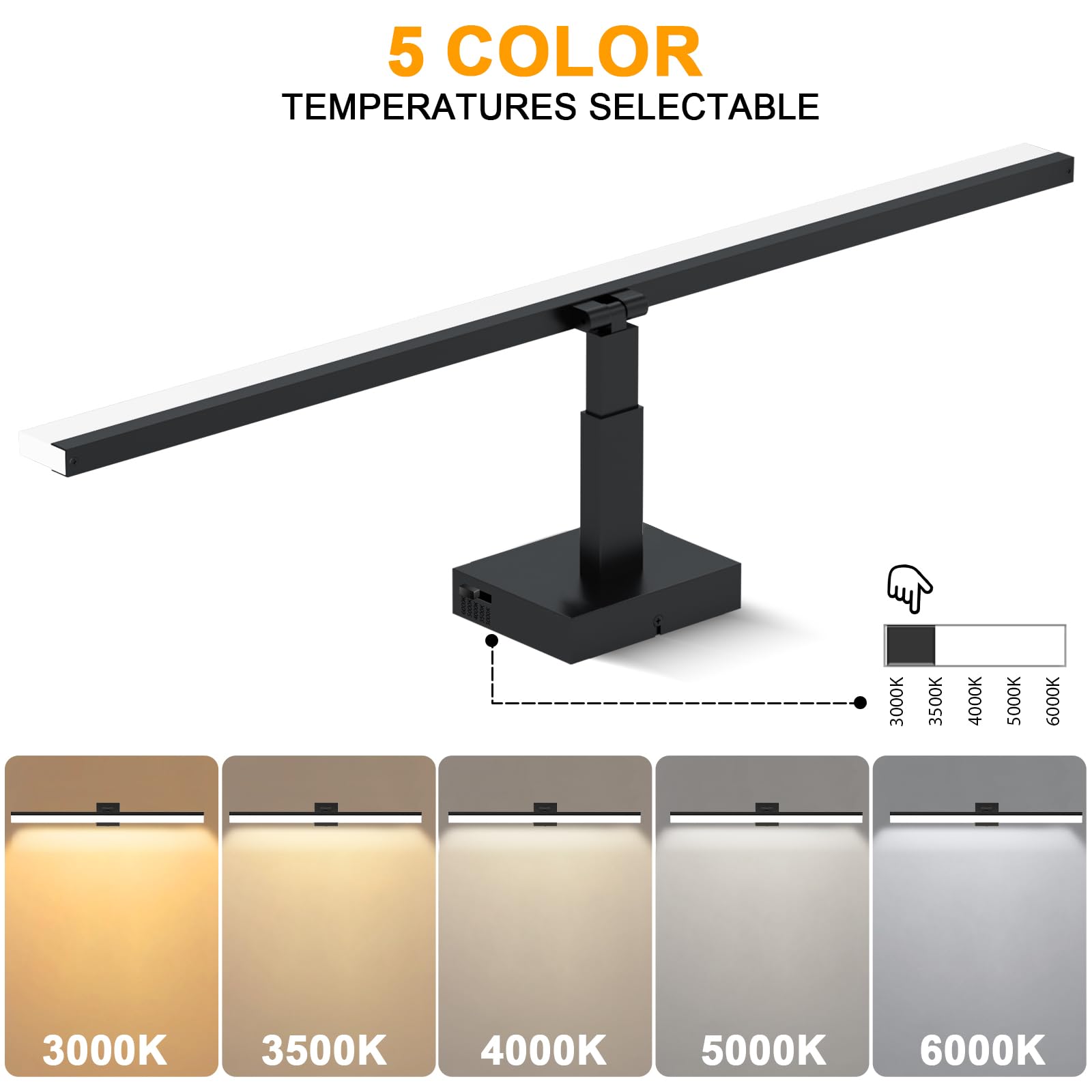 IZORRO bathroom light high CRI and flicker-free for true skin tones