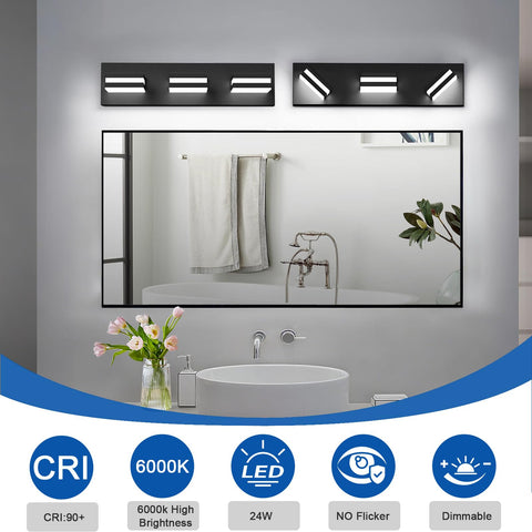 IZORRO rotatable 350° vanity light for customizable angles.