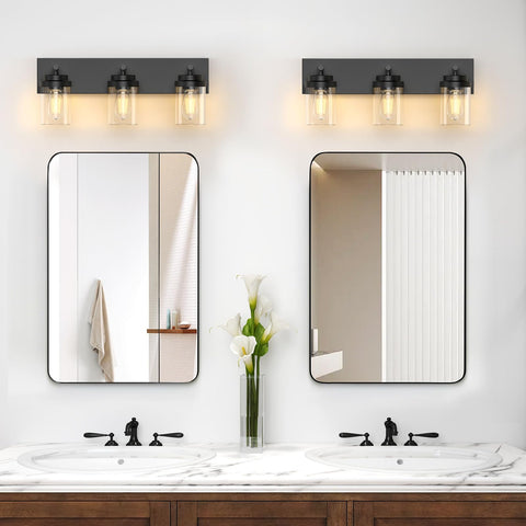 IZORRO 22-inch rectangular vanity light fits over larger mirrors.
