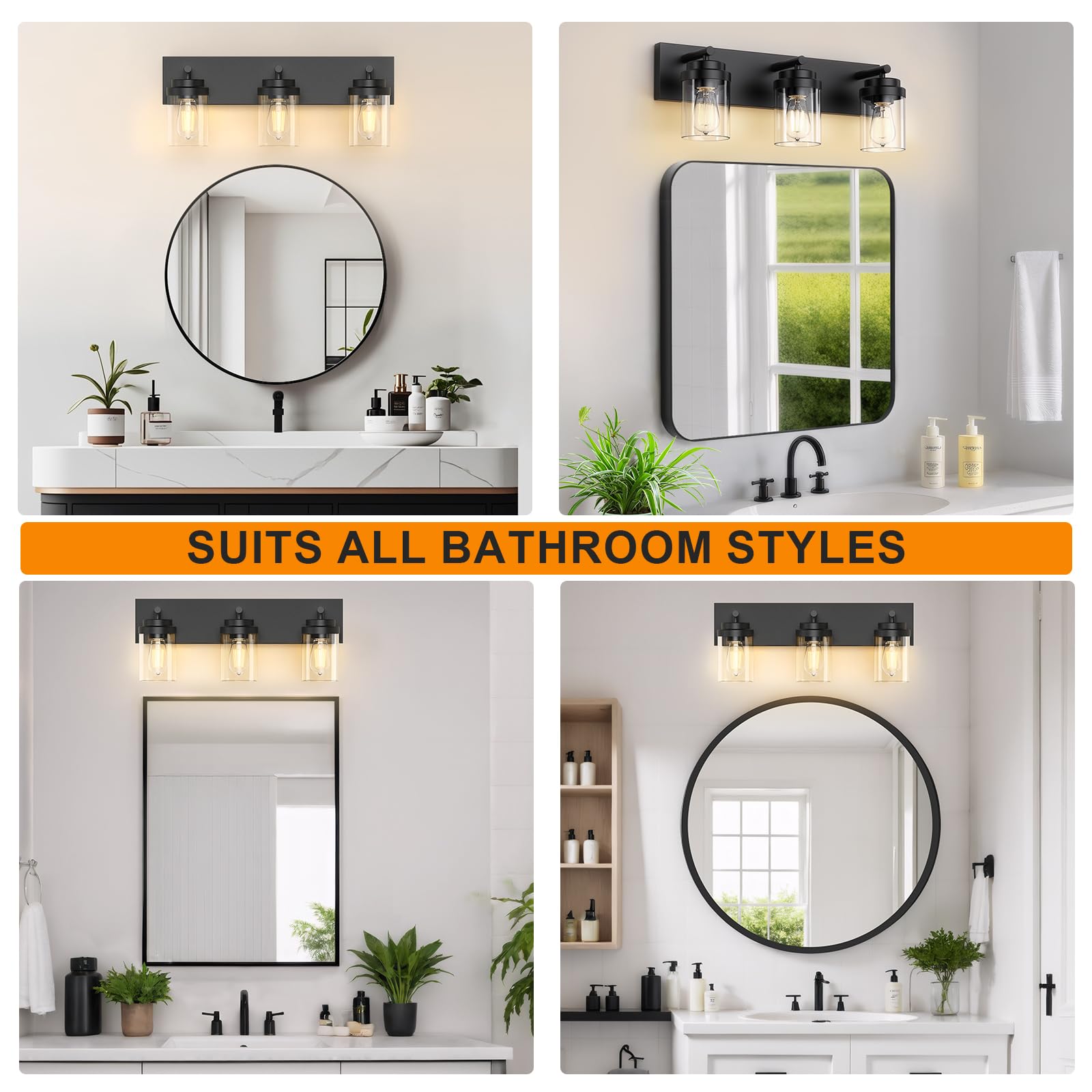 IZORRO wall-mounted vanity lighting suitable for bathroom remodels.
