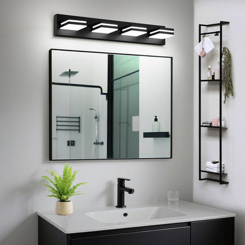 IZORRO glare-free diffusion provides comfortable bathroom illumination.