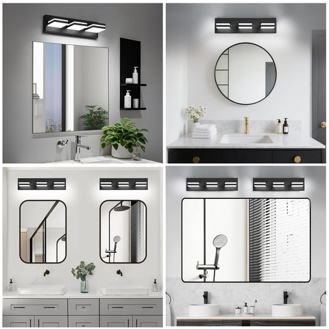 IZORRO ready-to-mount bathroom light with included hardware for quick setup.
