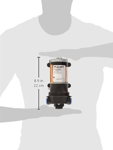 Jabsco FloJet 04406043A install-ready view highlighting quick setup for RV or boat