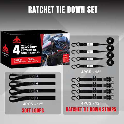 Close-up of coated S-hooks on Jack Boss straps.