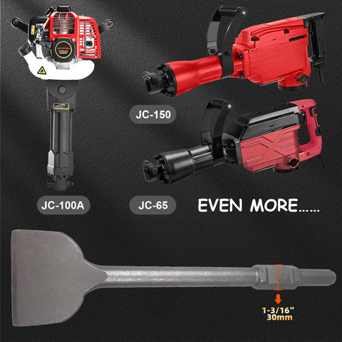 JACKCHEN alloy steel construction chisel resists rust and deformation