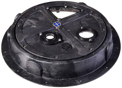 Jackel Original Radon Sump Dome installed over a basin creating a sealed cover.
