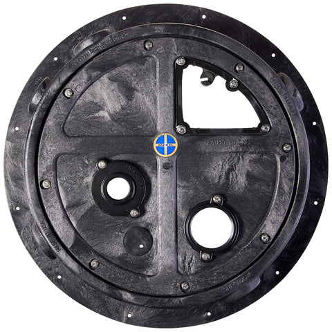 Jackel Original Radon Sump Dome retrofit shows easy basin replacement.