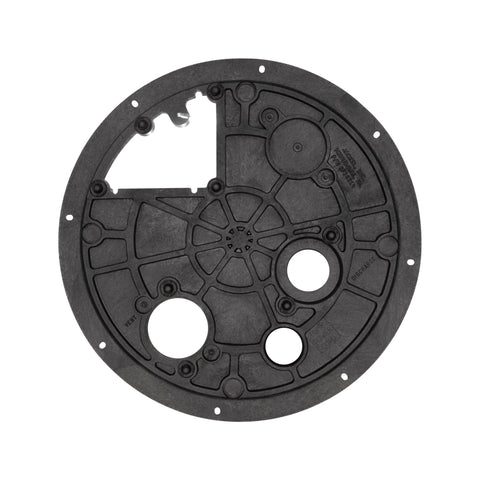 Jackel sump basin cover includes flanges, access cover, and cord grommet for quick setup.