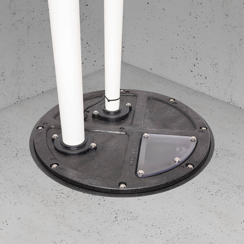 Jackel sump basin cover inner diameter 18 inches designed for standard basins.