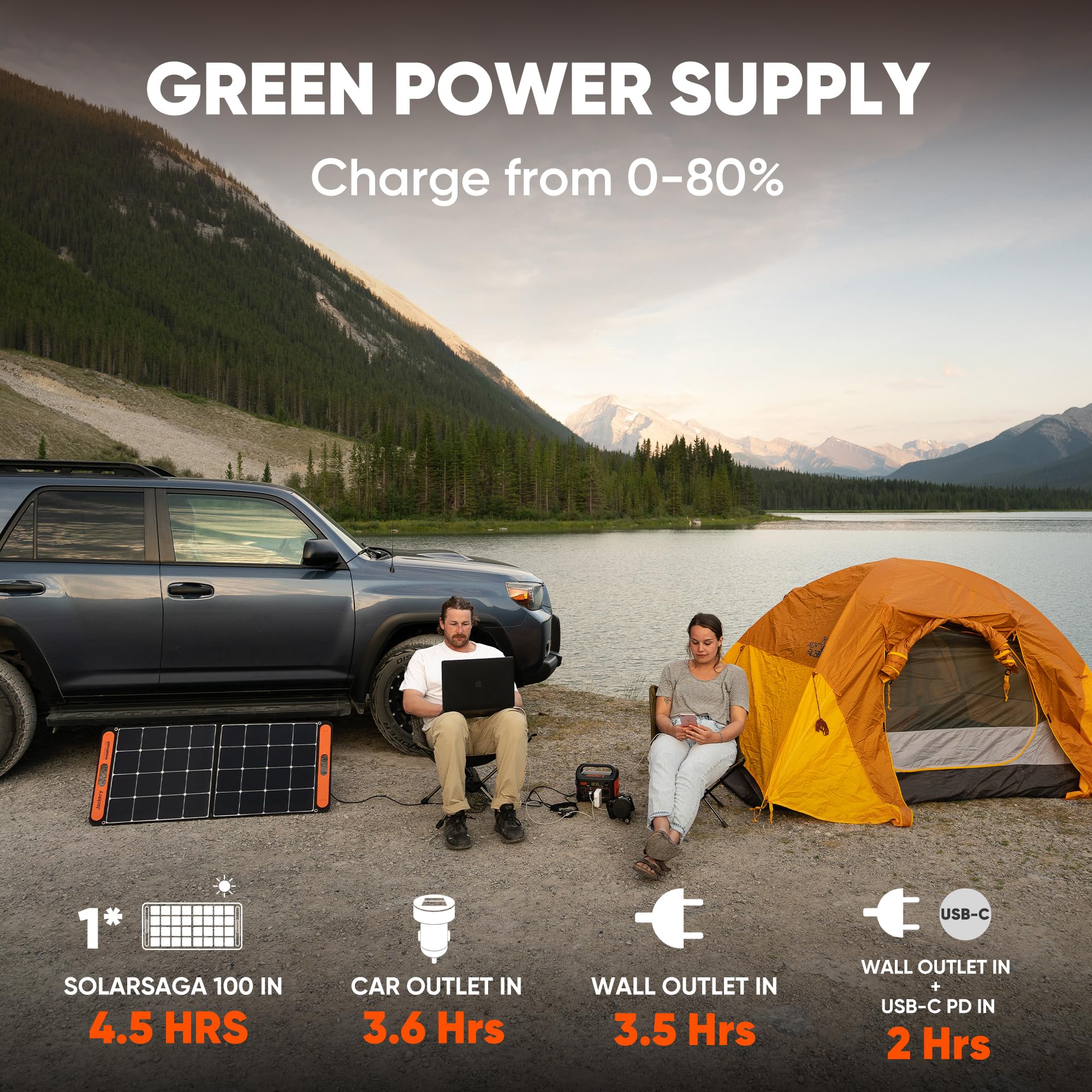 Jackery Explorer 300 LiFePO4 battery chemistry offers long-lasting cycles.