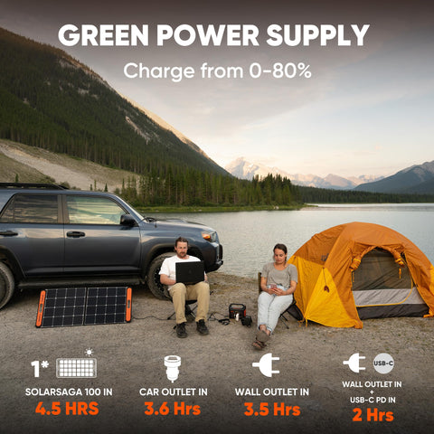 Jackery Explorer 300 LiFePO4 battery chemistry offers long-lasting cycles.
