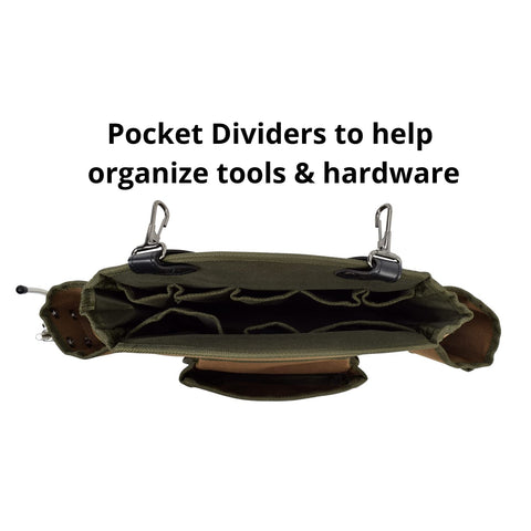 Jackson Palmer tool belt hammer holder keeps tools within easy reach