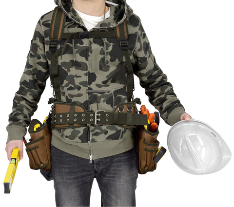 Jackson Palmer tool belt padding and cooling mesh boost on site comfort