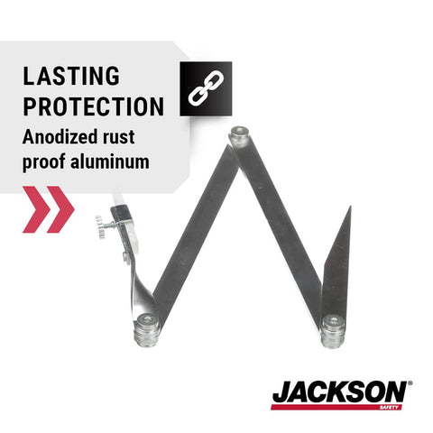 Jackson Safety Contour Radius Marker includes soapstone crayon for immediate use.