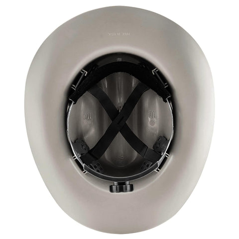 Adjustable head size with 4-point suspension on Jackson Safety Cowboy hard hat