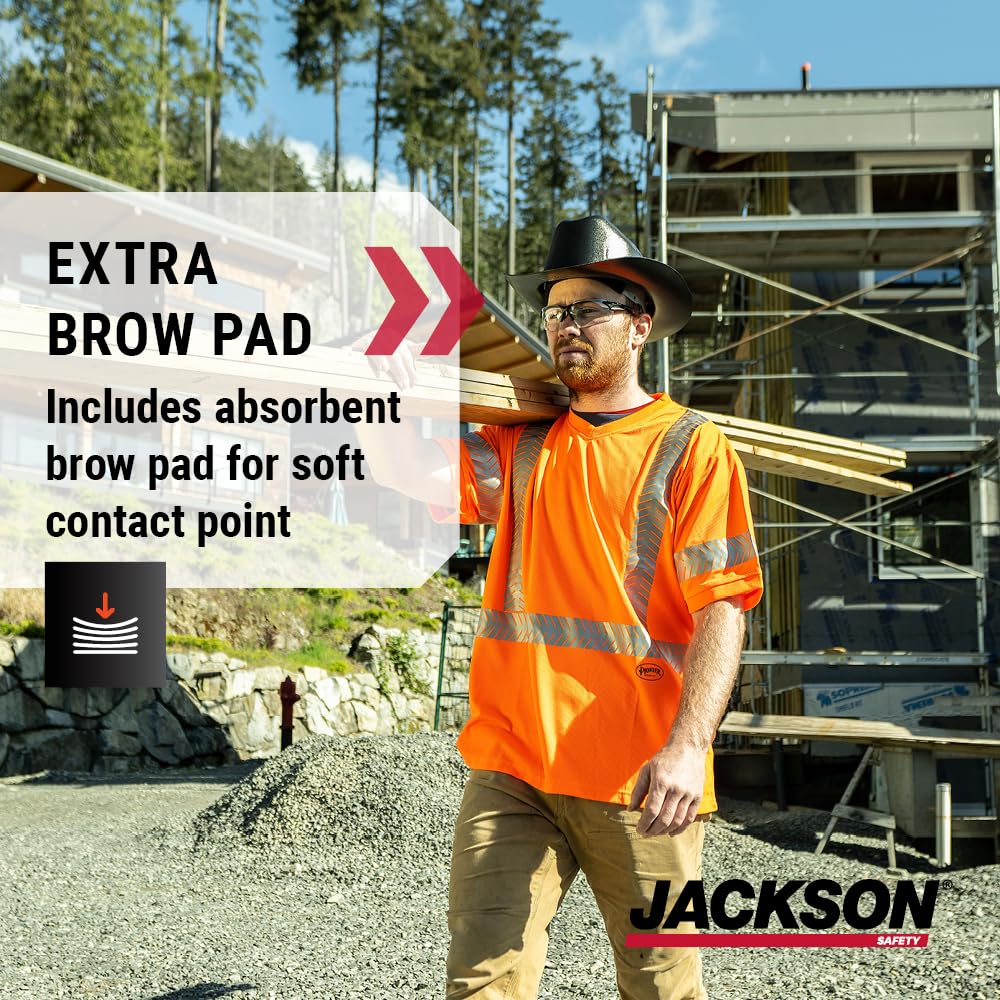 Jackson Safety Cowboy Hard Hat made in USA for reliable job-site performance