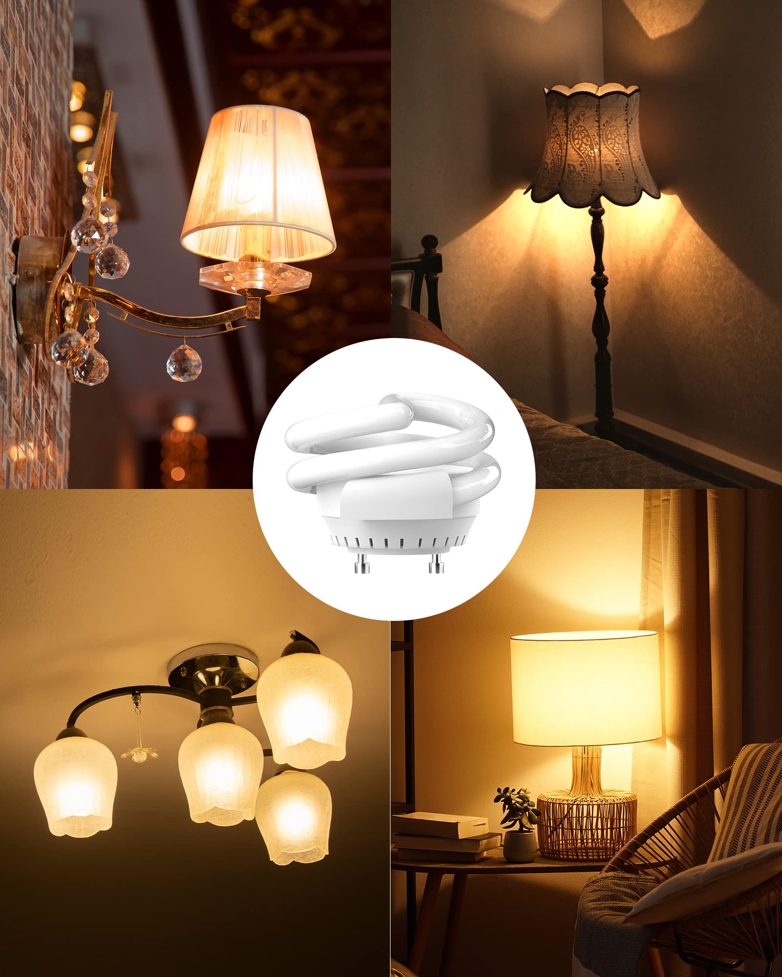 JACKYLED 2-pack provides convenient, cost-effective replacement lighting.