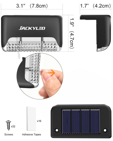 JACKYLED backyard lighting adds safety and atmosphere to patios and borders.