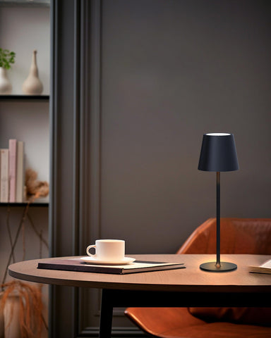 JACKYLED cordless table lamp nightstand-friendly bedroom lighting.