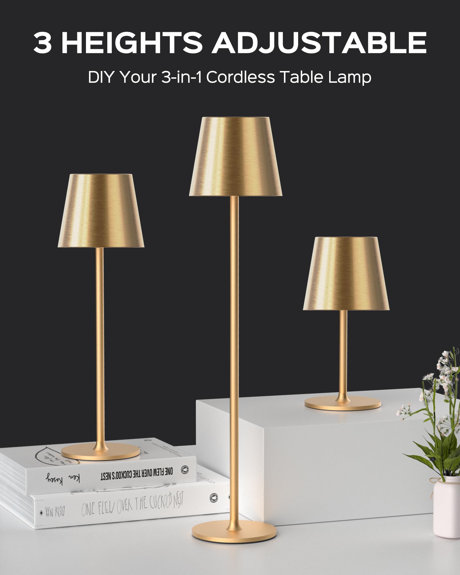 JACKYLED lamp with high CRI 97 for true colors at meals.