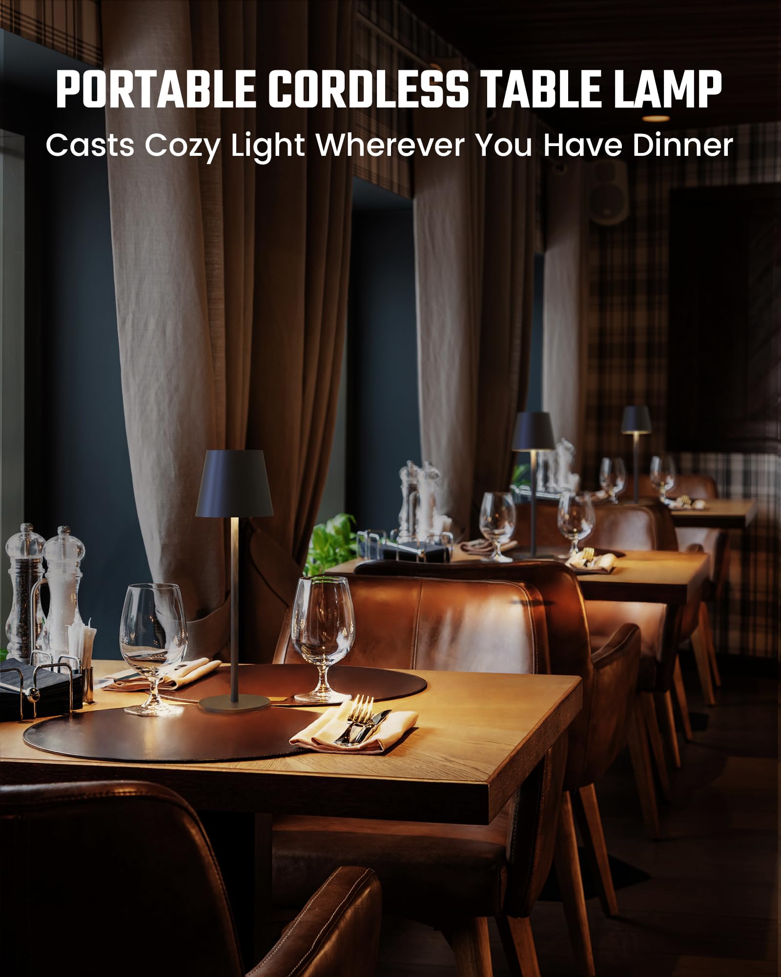 JACKYLED two-pack provides convenient lighting for shared spaces.