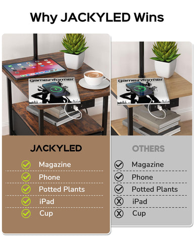 JACKYLED E26 socket compatibility supports your preferred bulb setup.