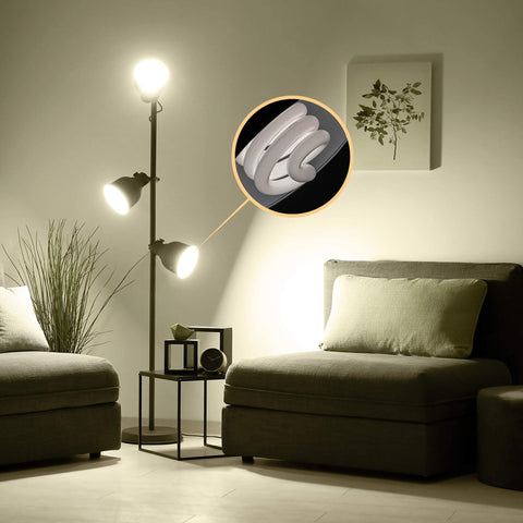 Jackyled GU24 CFL bulb 2-pack ensures reliable illumination