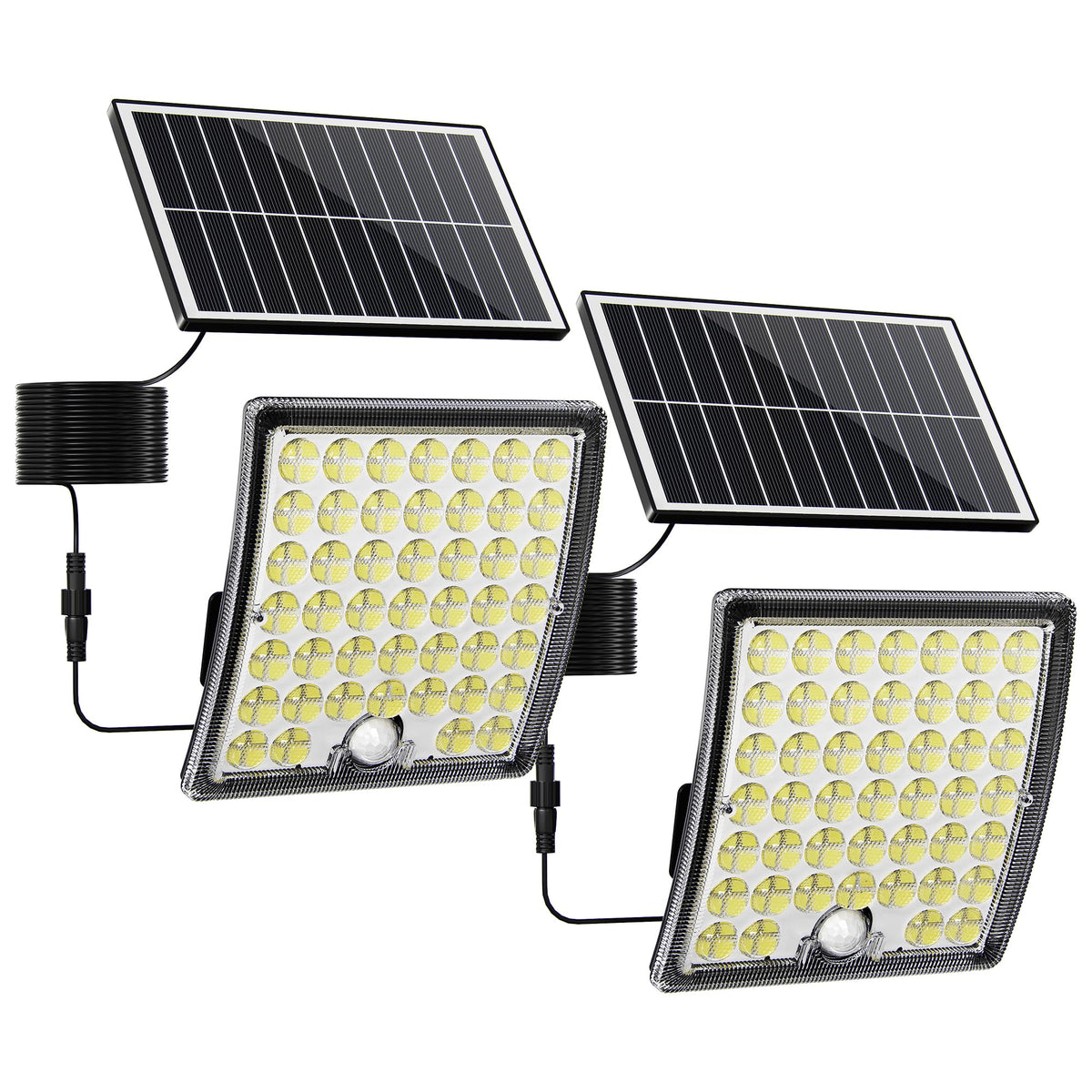 JACKYLED solar lights outdoors waterproof demonstrate porch illumination for safety