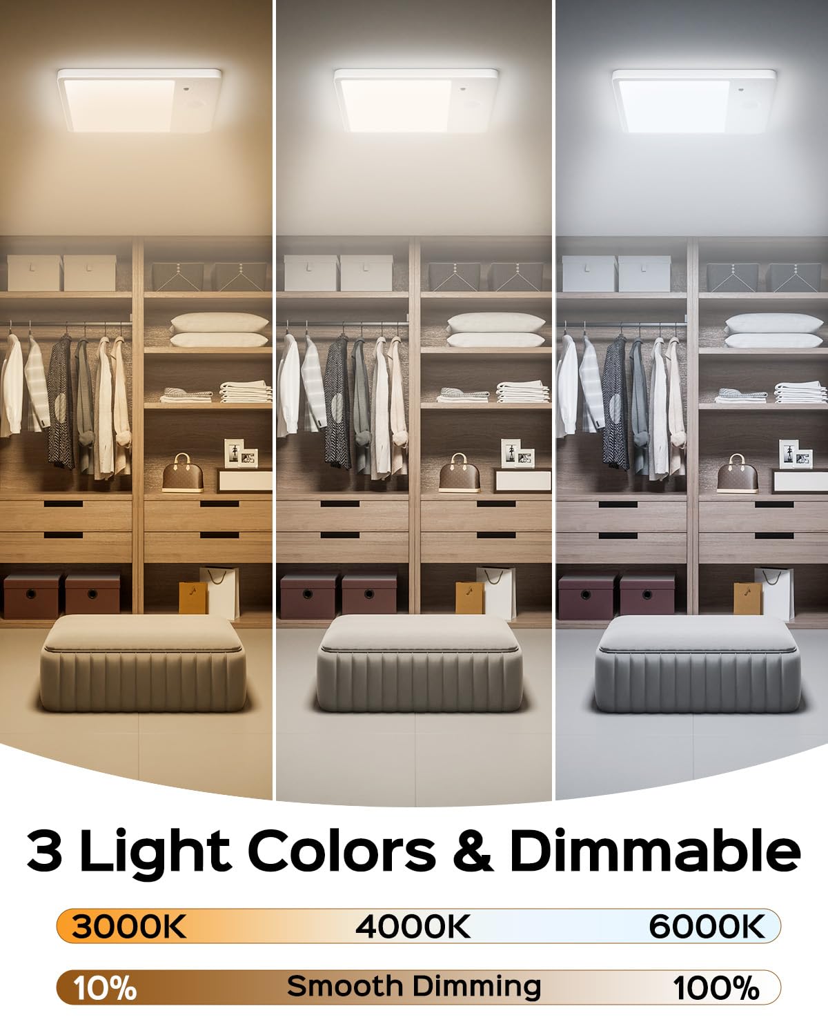 JACKYLED three-mode sensor detects motion day and night for flexible lighting.