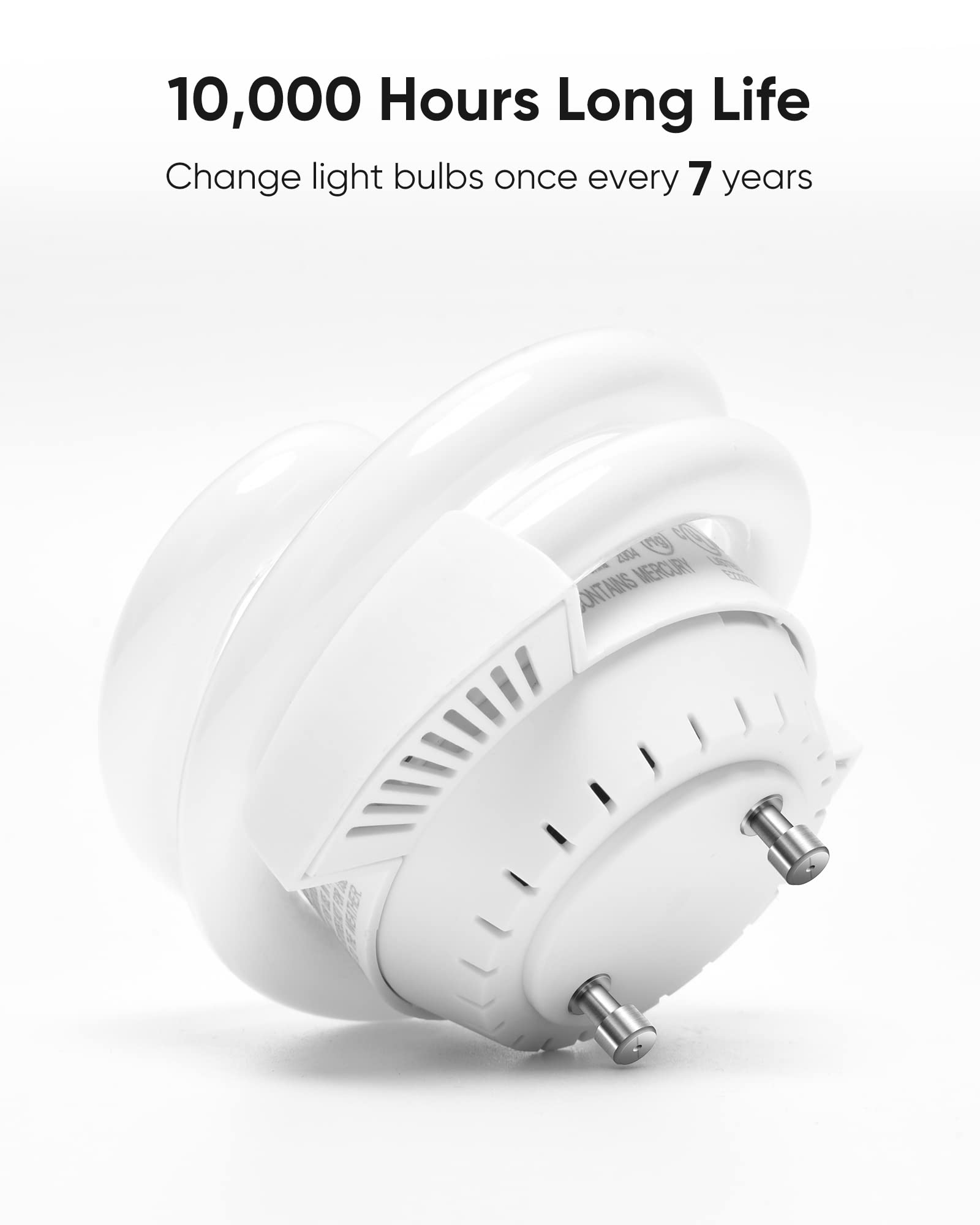 JACKYLED twist-and-lock GU24 base fits compatible sockets securely.