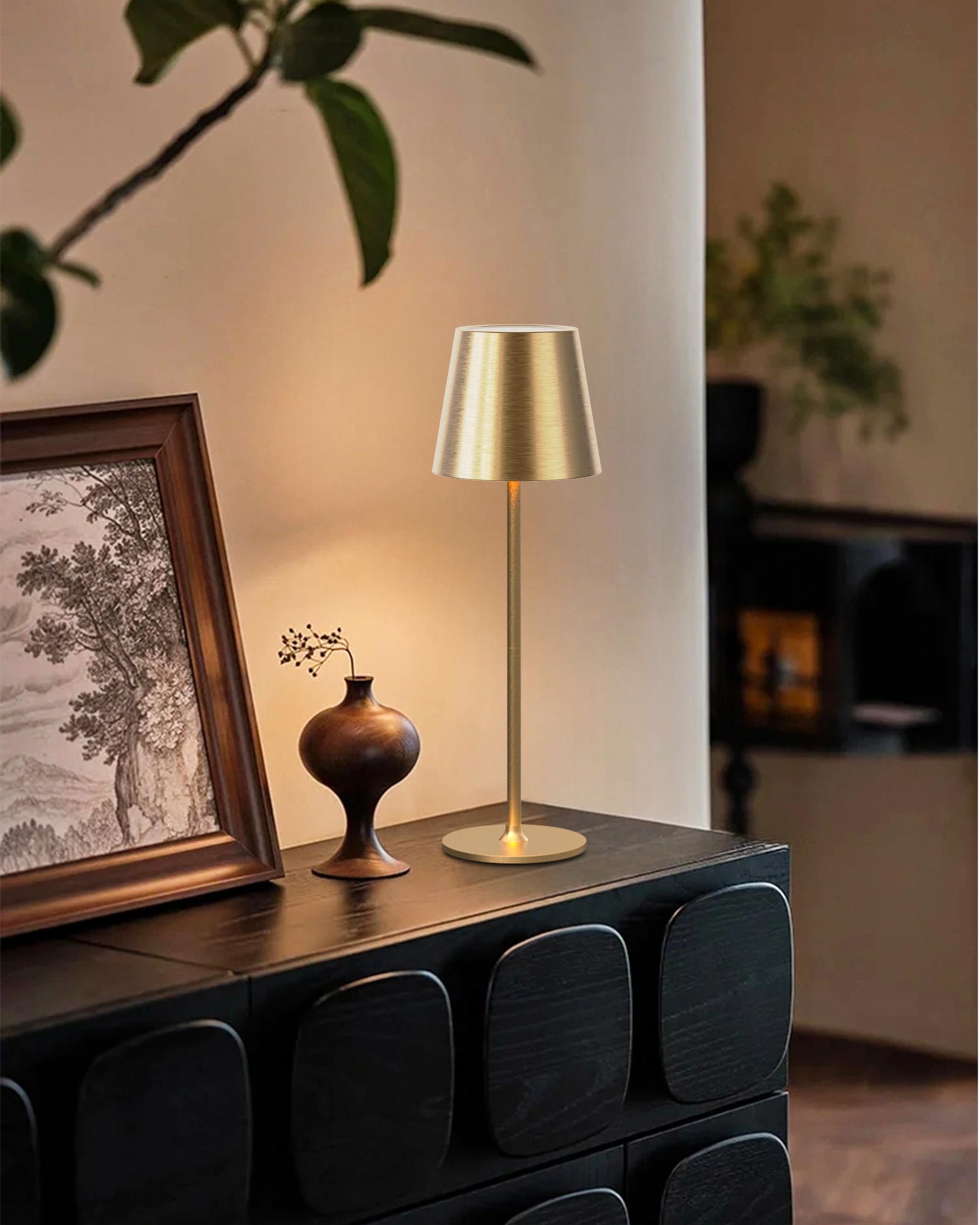 JACKYLED two-pack cordless lamps for coordinated lighting across spaces.