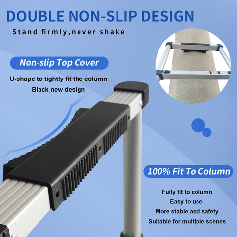 JADDUO telescoping ladder compact-storage design saves space in vans and garages.