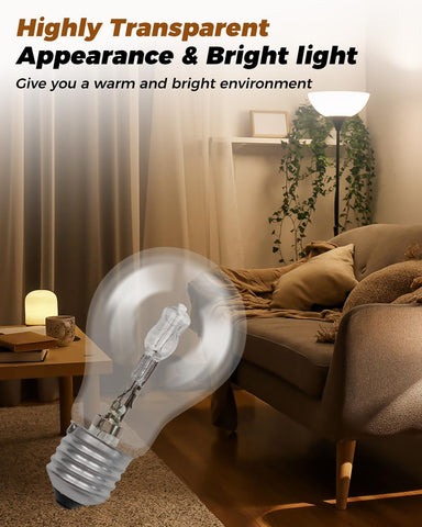 JadeBeauty energy-efficient halogen bulbs reduce replacements over time.