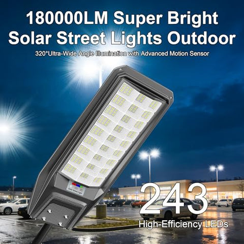 Jadisi long-lasting solar-powered lighting reduces wiring and energy costs.