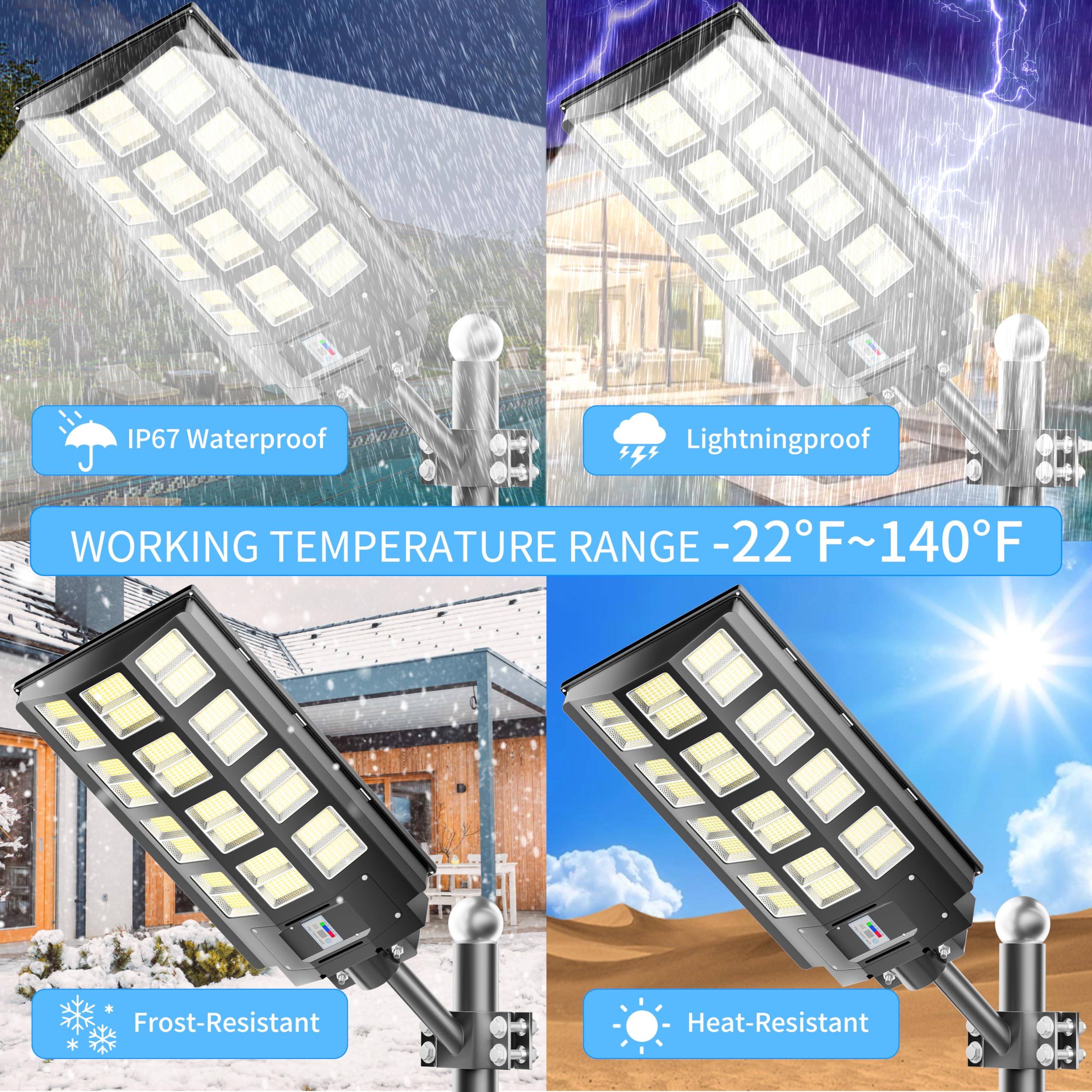Jadisi dusk-to-dawn sensor lighting for automatic outdoor illumination