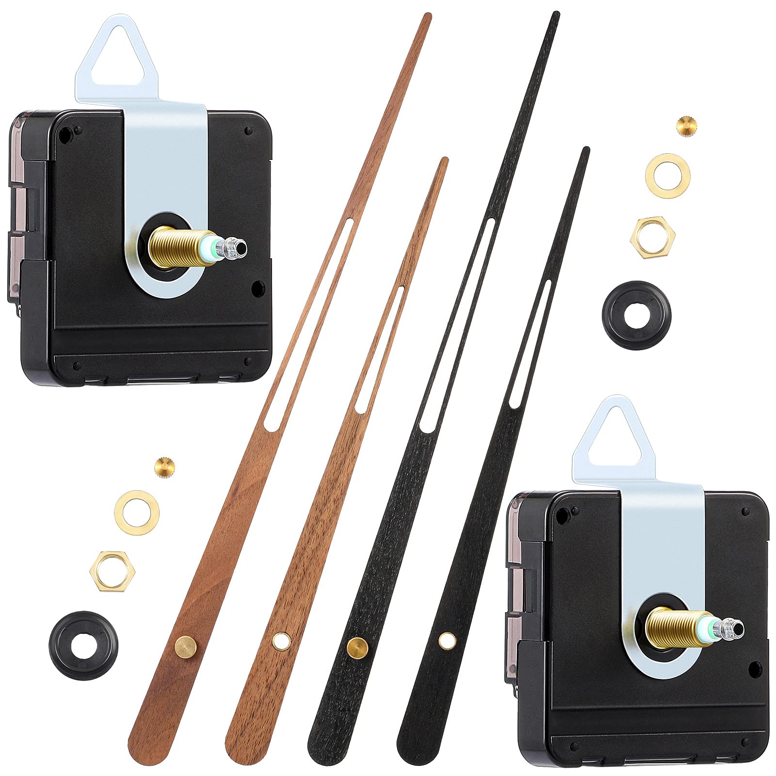 Jadive high torque clock movement with a 30mm shaft for reliable DIY repair