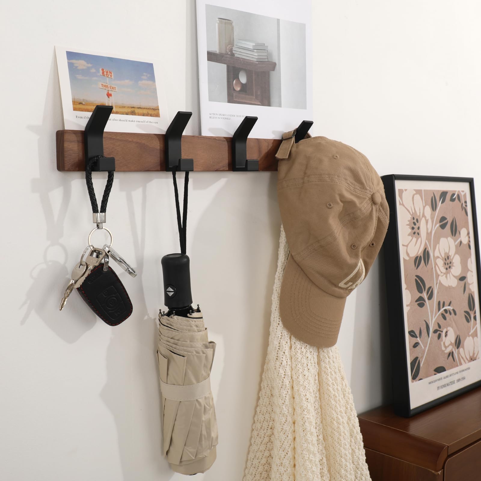 Jadorn rustproof coat hanger wall mount suitable for daily use.