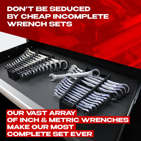 Jaeger TightSpot 26pc with flex head enables access in tight spaces.