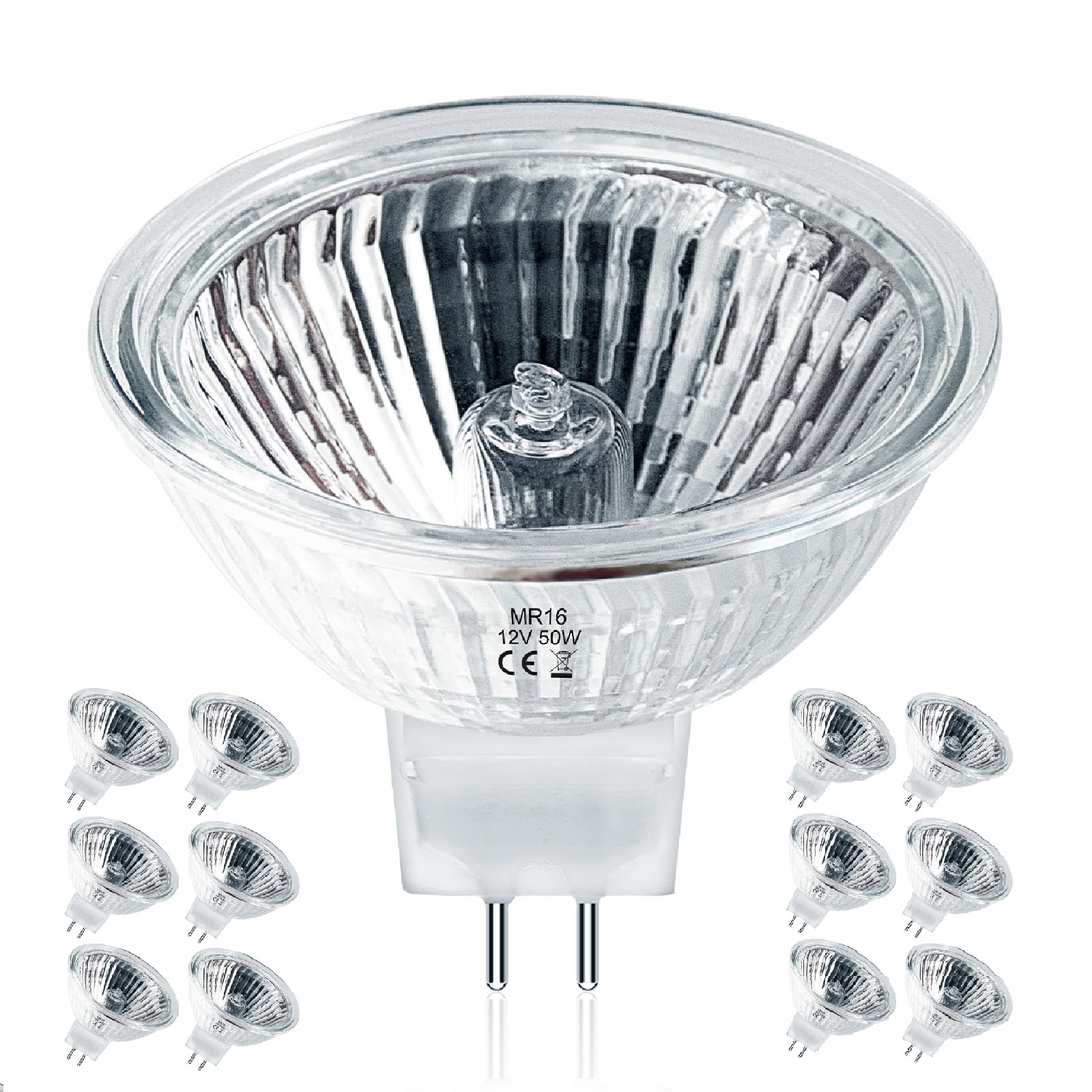 Jaenmsa MR16 50W bulb for track lighting with dimmable control