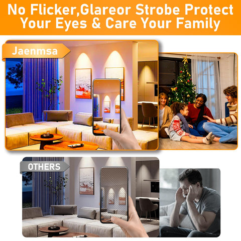 Jaenmsa MR16 2700K warm white emits inviting indoor ambiance