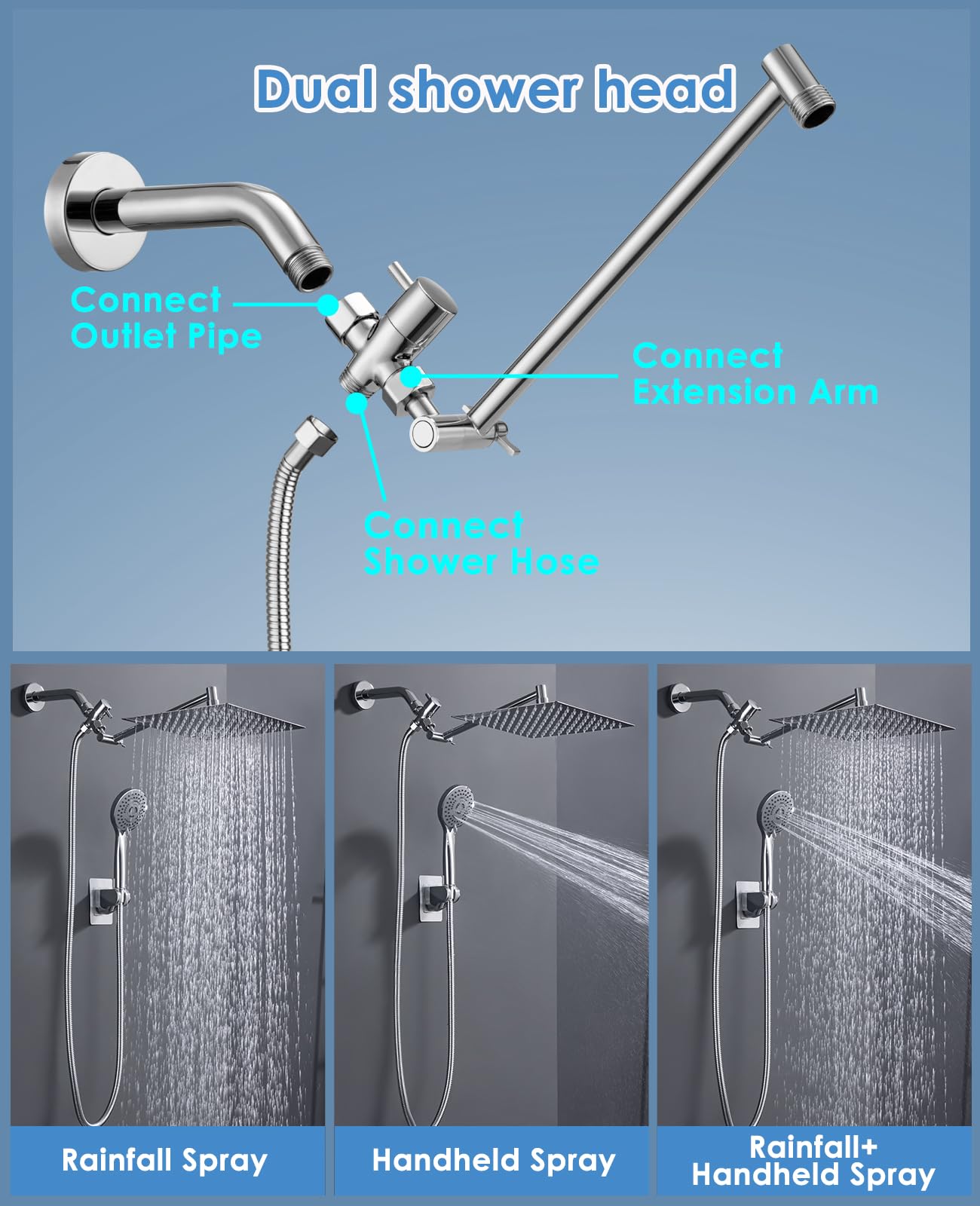 Jafeton anti-clog nozzles maintain steady water flow with easy maintenance.