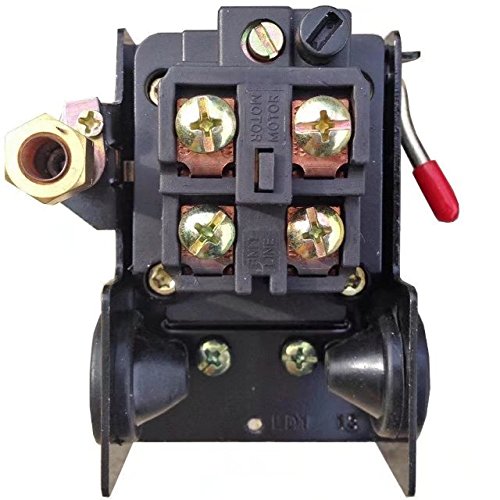 JahyShow air switch 90-125psi front view for compact compressors, reliable operation